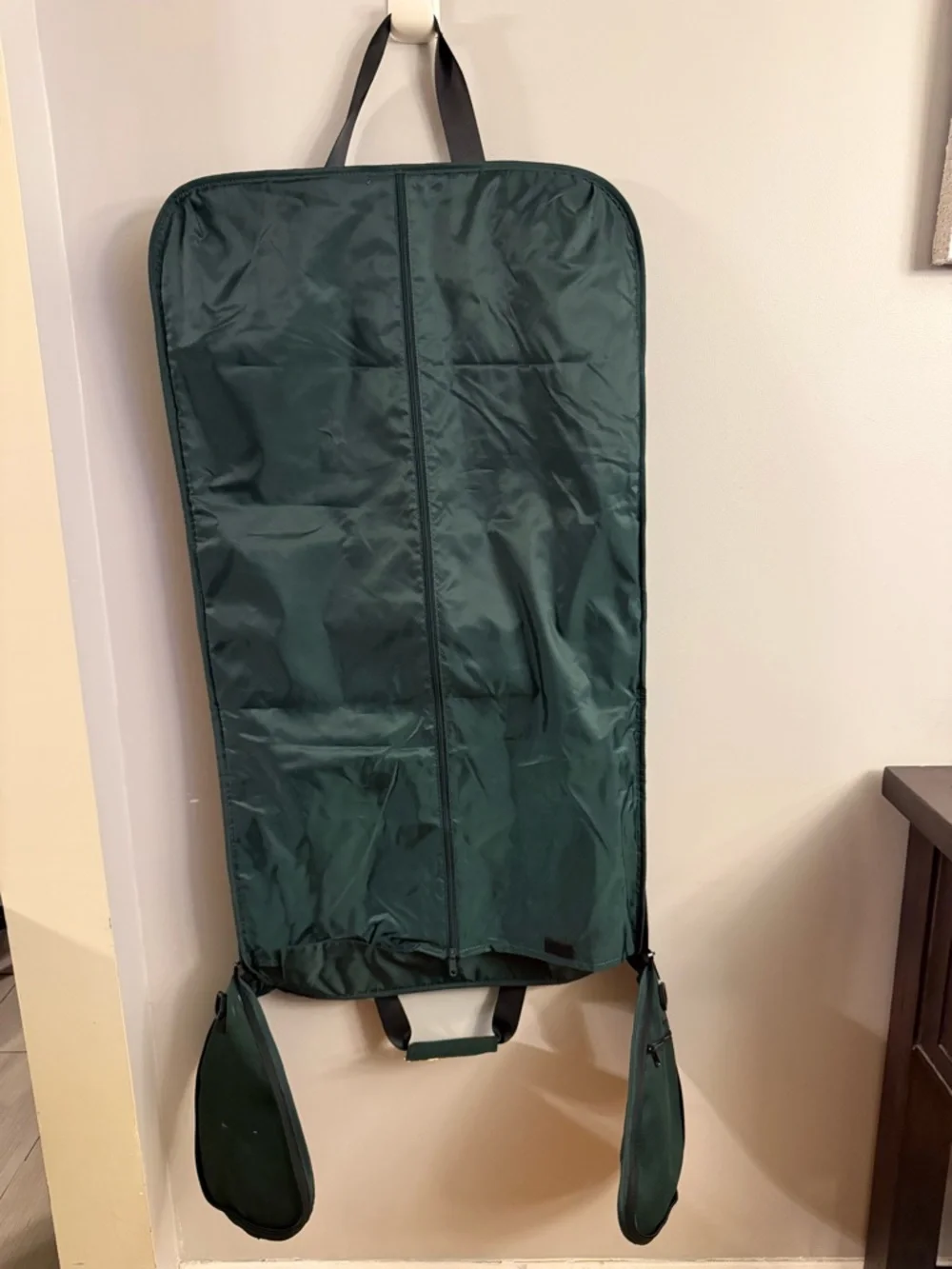 Halfday Green Garment Duffel Bag Convertible Travel Carry On Suit Bag Weekender